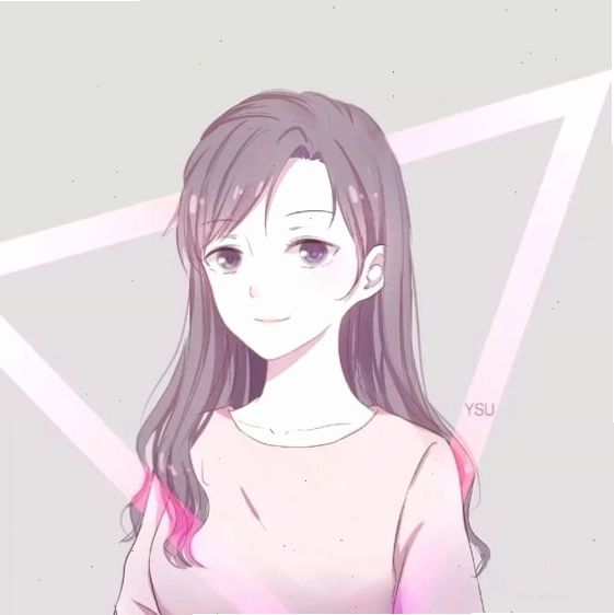 Avatar đôi dễ thương theo phong cách anime