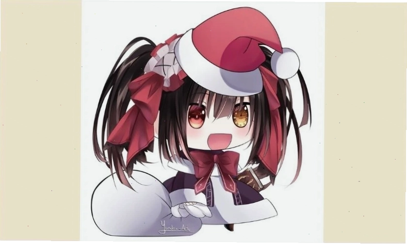 Avatar Giáng Sinh anime Kurumi phiên bản dễ thương