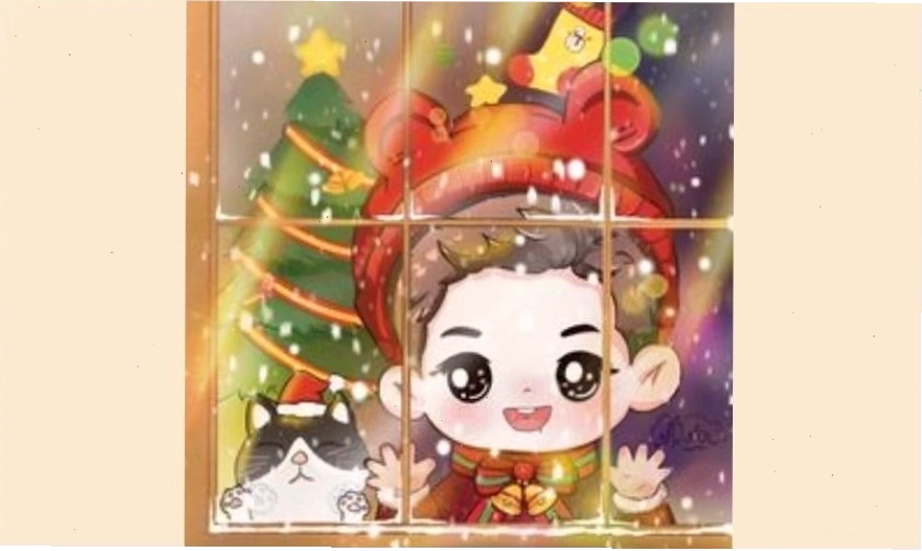 Avatar Giáng Sinh anime với chủ đề ngọt ngào và dễ thương