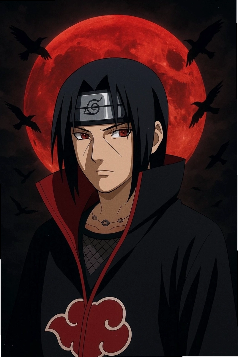 Avatar Itachi với hiệu ứng ánh sáng ấn tượng