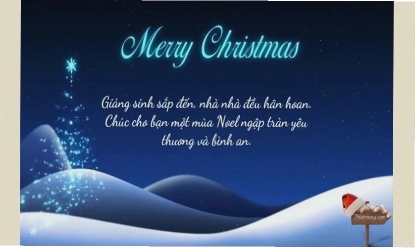 Avatar lời chúc mừng Giáng Sinh chân thành và ấm áp