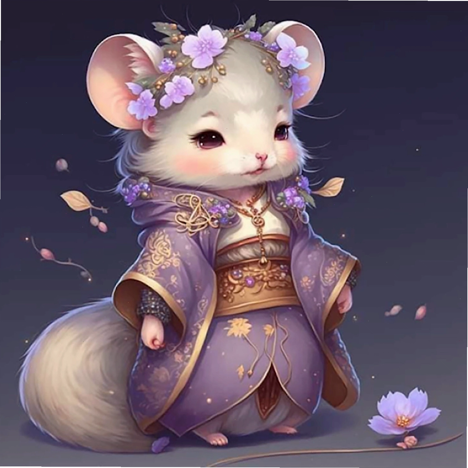 Avatar màu tím theo chủ đề 12 cung hoàng đạo, thể hiện sự cá tính và sở thích riêng biệt