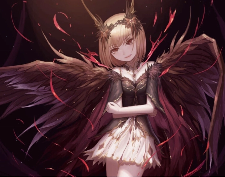 Avatar nữ ác quỷ xinh đẹp với phong cách gothic