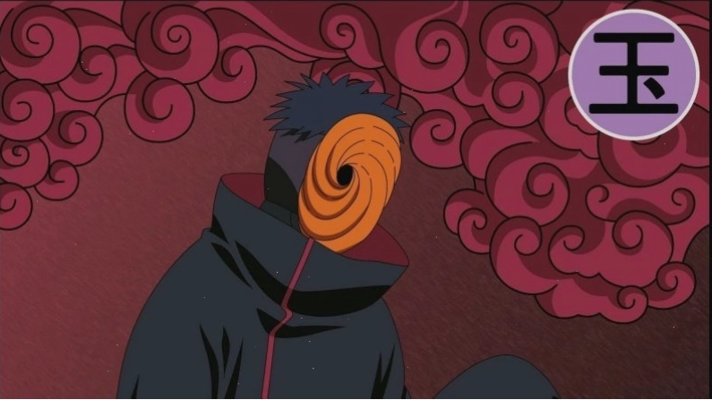 Avatar Obito trắng đen đầy ấn tượng