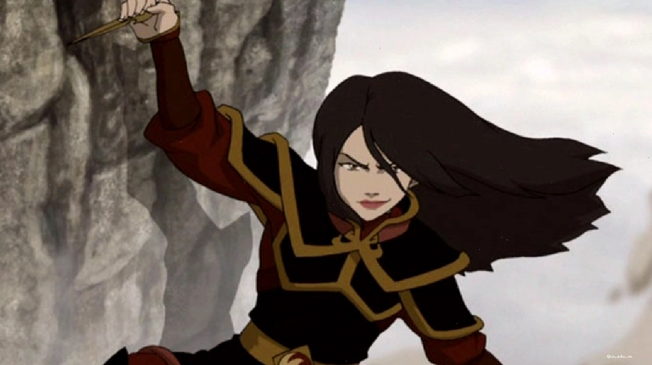 Azula trong Avatar: The Last Airbender với vẻ ngoài lạnh lùng và đầy quyền lực