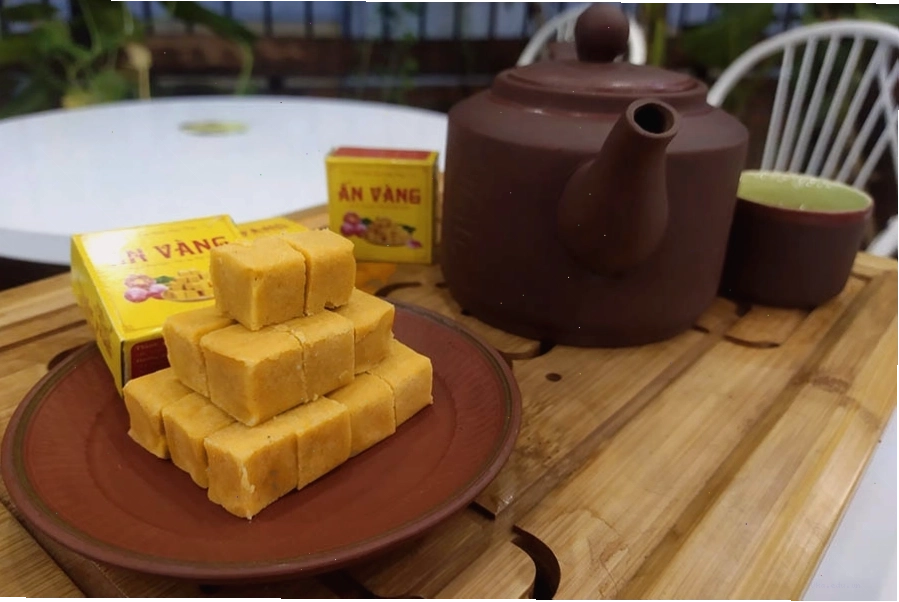 Bánh đậu xanh Hải Dương ngọt bùi, tan ngay trong miệng