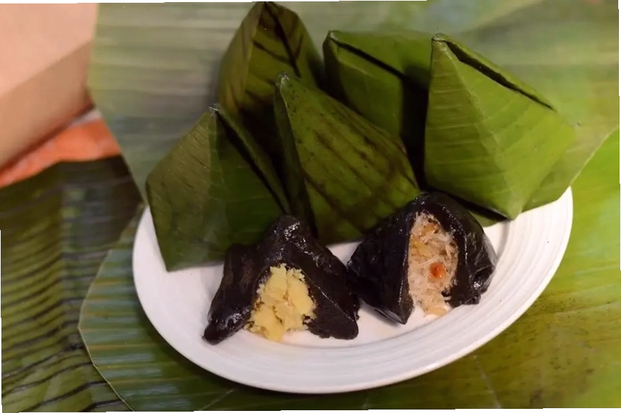 Bánh ít lá gai dẻo thơm