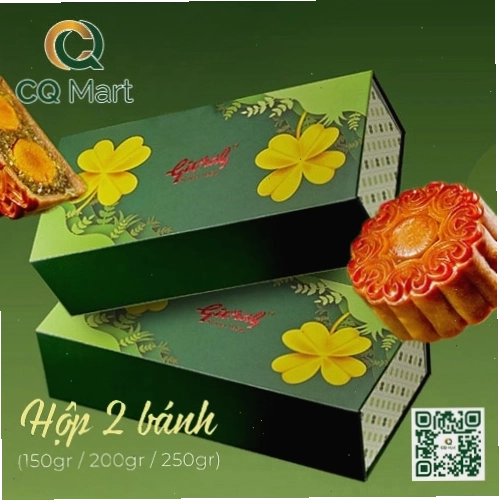 Bánh trung thu Givral hộp 2 bánh 2026