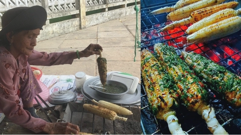 Bắp nướng mắm nêm Phú Yên hấp dẫn