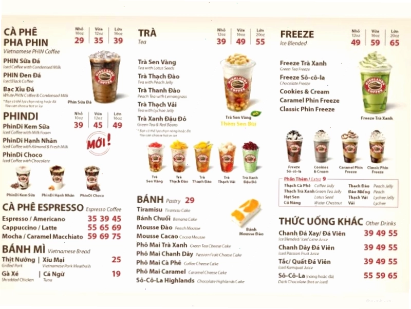 Bí quyết nâng tầm menu đồ uống đẹp và hiệu quả