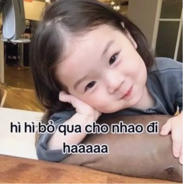 Biểu cảm bất ngờ trên meme xin lỗi