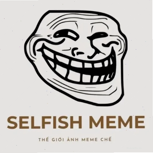 Biểu tượng Selfish Meme thể hiện sự bối rối