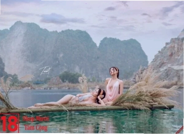 Bikini trong suốt trắng khoe trọn vẻ đẹp hình thể