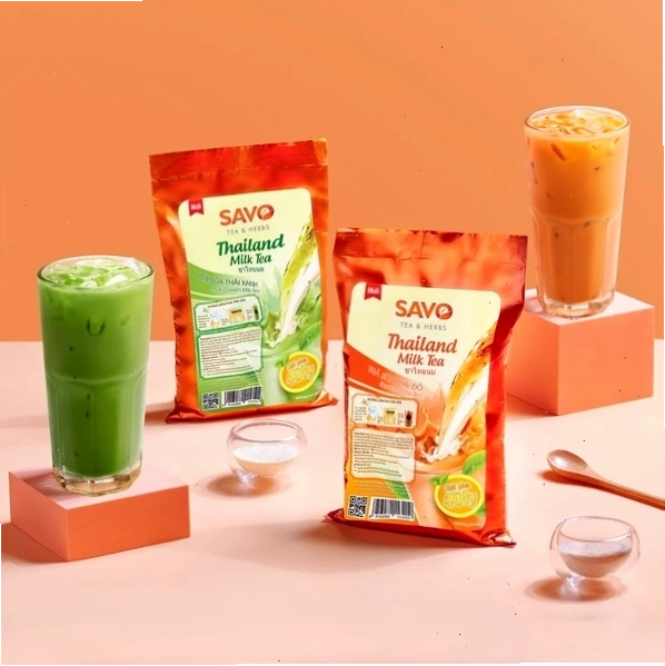 Bộ đôi trà sữa Thái hòa tan tiện lợi và thơm ngon