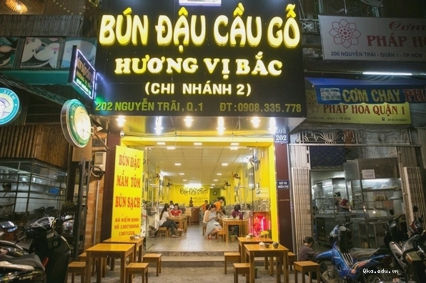 Bún đậu Cầu Gỗ