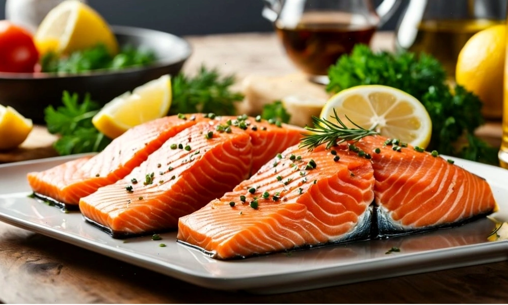 Cá hồi giàu dinh dưỡng tốt cho người ung thư phổi giai đoạn cuối