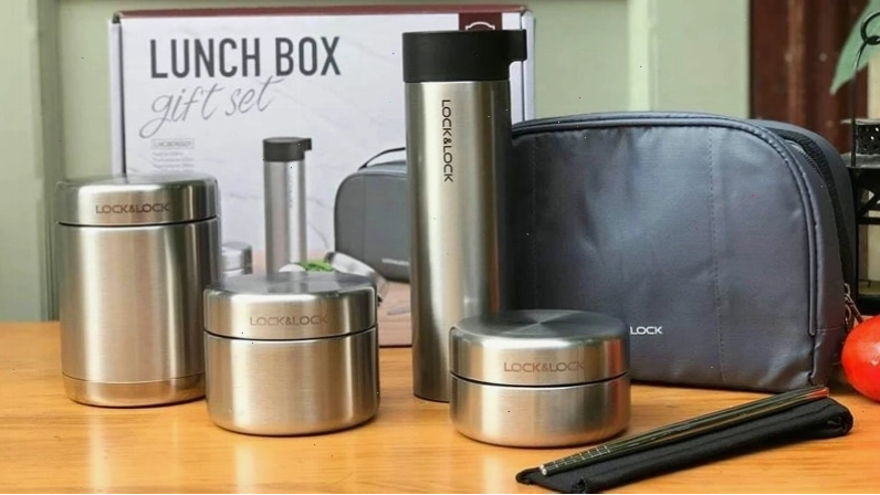 Cà mèn Lock&Lock LHC8016S01 2 tầng giữ ấm hiệu quả