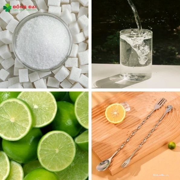 Các bước nấu nước đường pha chế