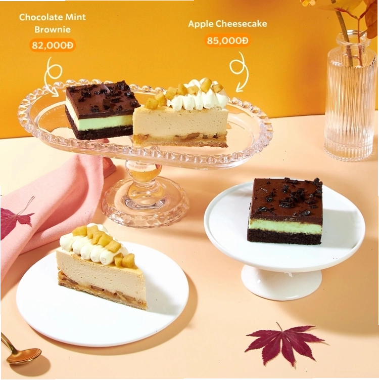 Các loại bánh ngọt tại Starbucks