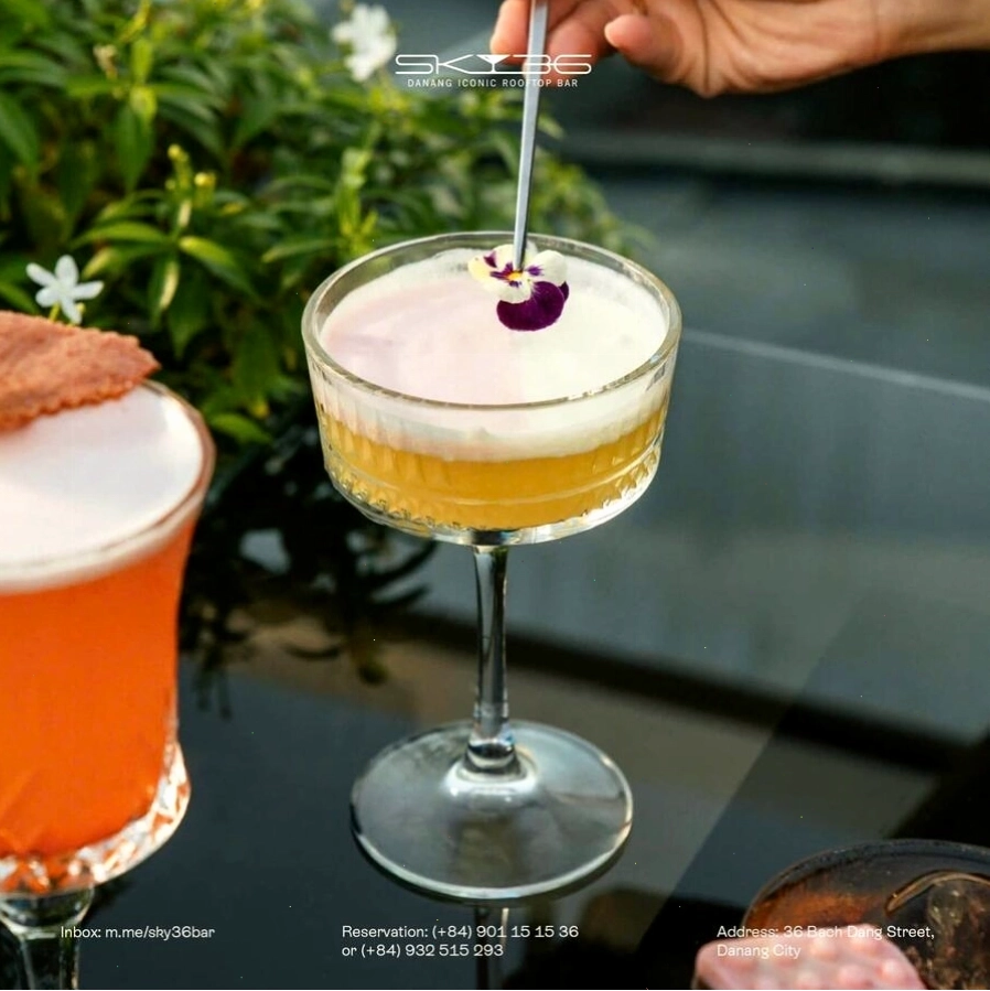 Các loại cocktail hấp dẫn trên menu đồ uống quán bar