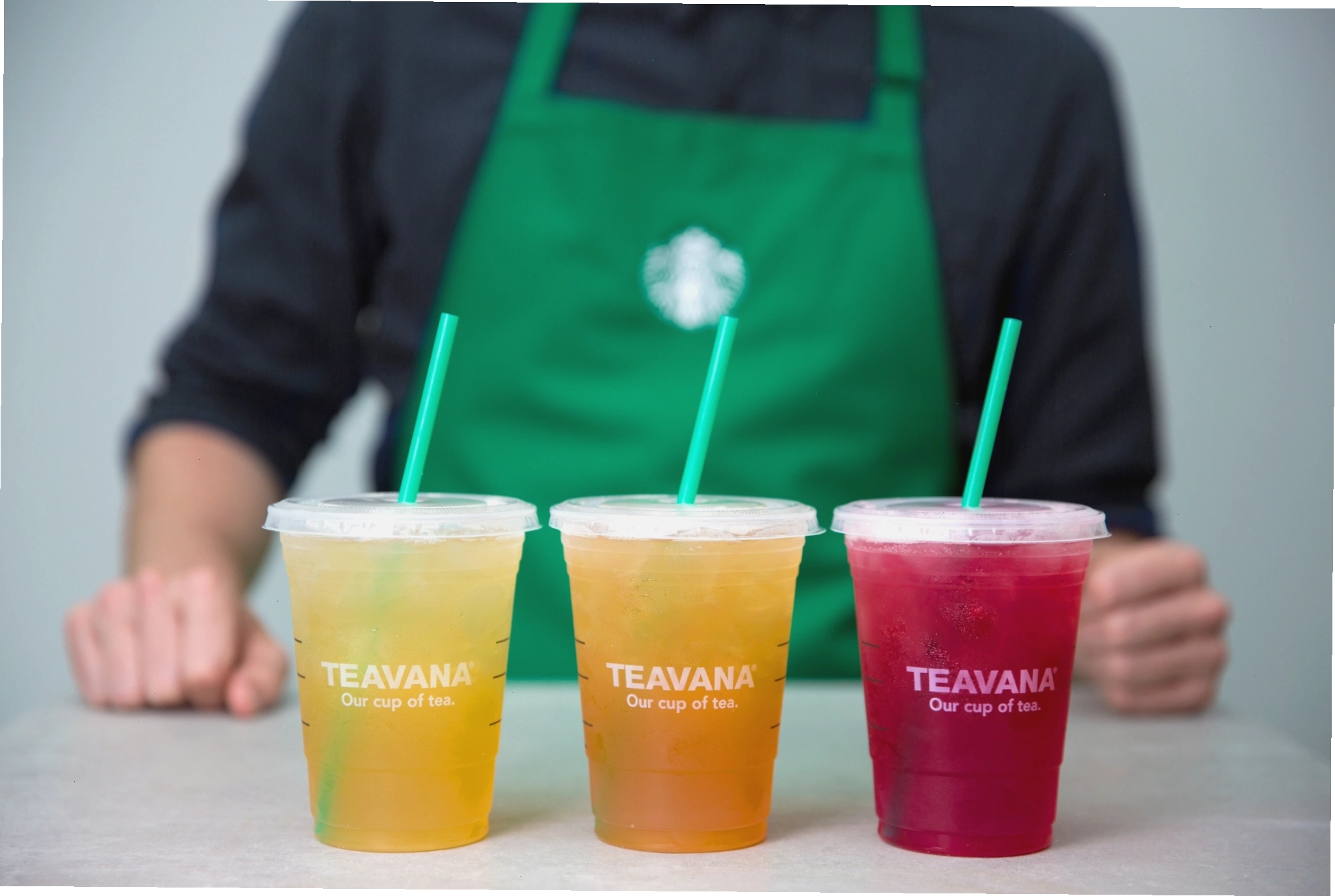 Các loại trà Teavana đa dạng tại Starbucks