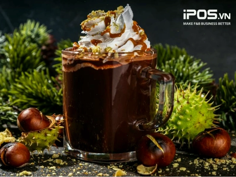Cacao hạt dẻ nướng thơm lừng