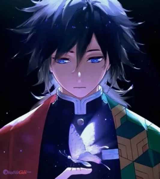 Cận cảnh đôi mắt biểu cảm của nhân vật anime nữ