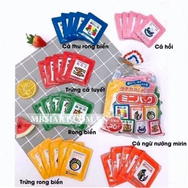 Cận cảnh kết cấu hạt gia vị rắc cơm