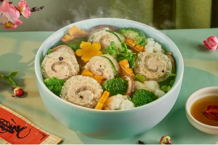 Canh bóng thả là món canh cầu kỳ và tinh tế của ẩm thực miền Bắc