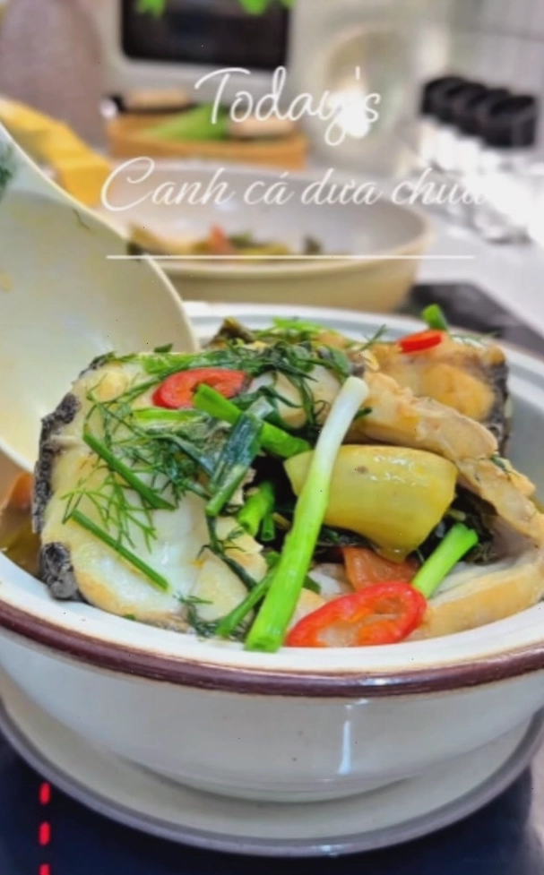 Canh chua cá trắm thanh mát, giải nhiệt hiệu quả