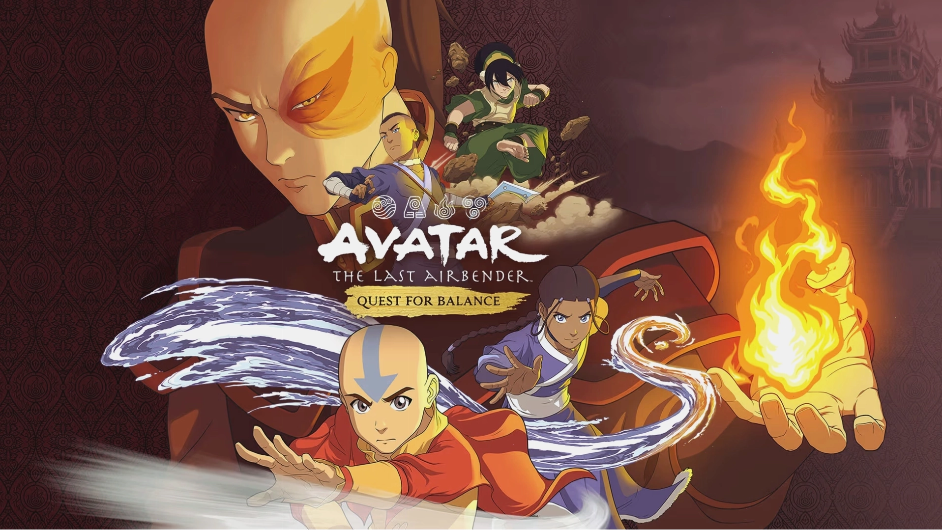 Cảnh quan hùng vĩ của thế giới Avatar The Last Airbender