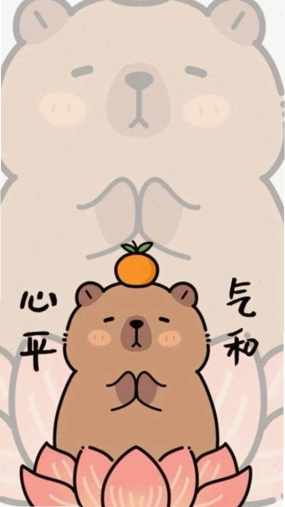 Capybara ngồi thiền, giác ngộ sự vô tri đỉnh cao