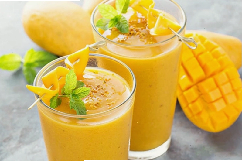Công thức nước uống healthy đơn giản từ xoài dứa