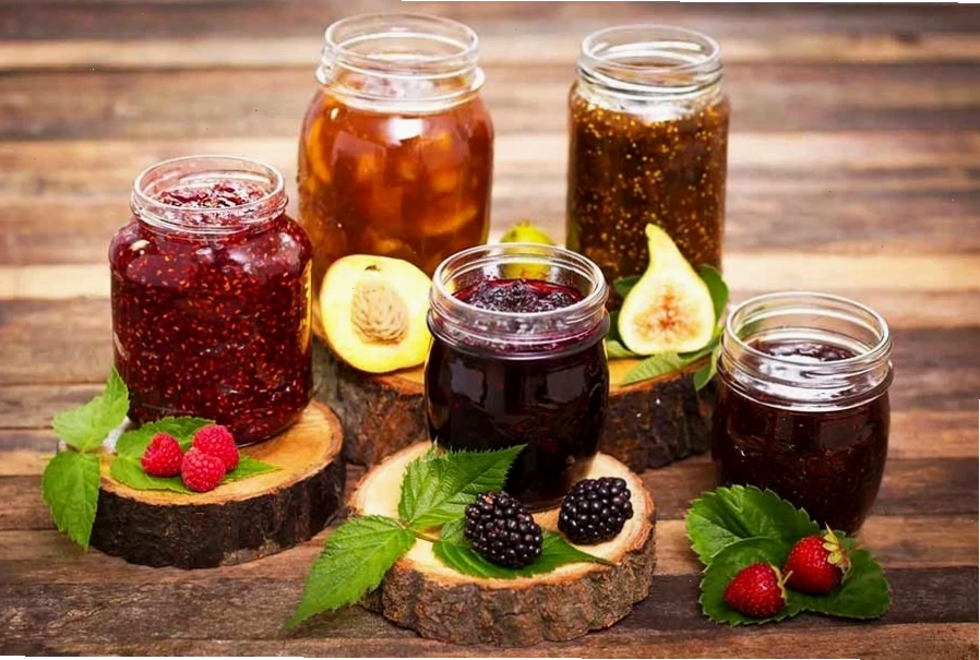Đa dạng các loại mứt trái cây dùng trong pha chế đồ uống