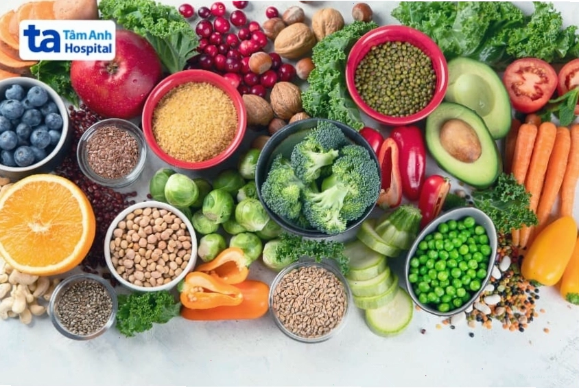 Đa dạng các món ăn từ rau củ quả và thịt nạc trong thực đơn cho người tiểu đường