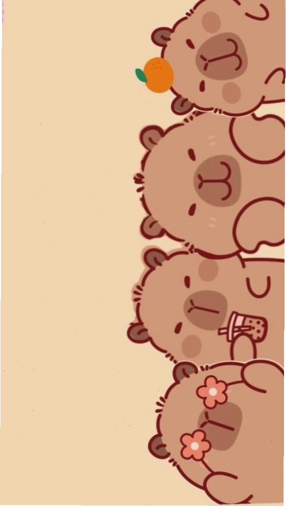 Đàn Capybara xếp hàng vô tri, đáng yêu tạo nên bức ảnh avatar hài hước