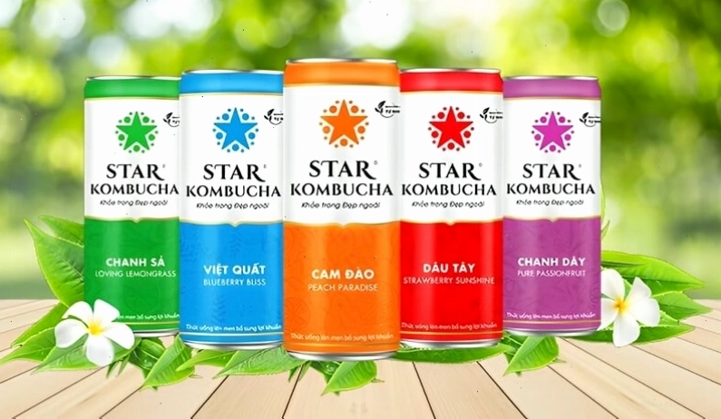 Đồ uống có cồn thấp Kombucha