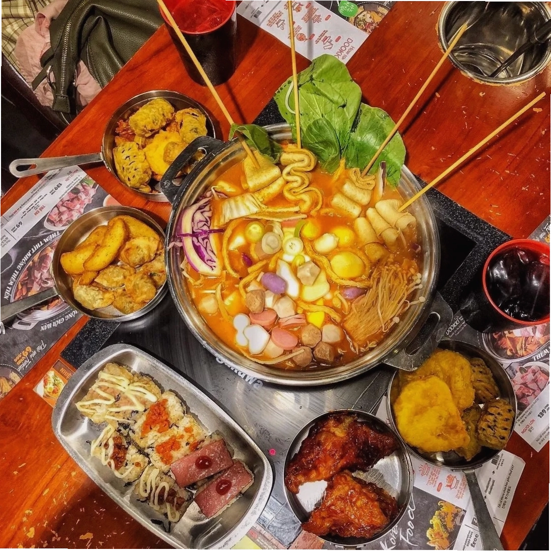 Dookki Việt Nam - Lẩu Tteokbokki Hàn Quốc