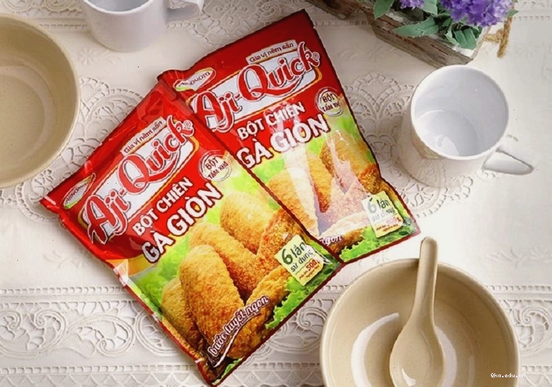 Gà chiên giòn hấp dẫn với bột chiên giòn không gia vị