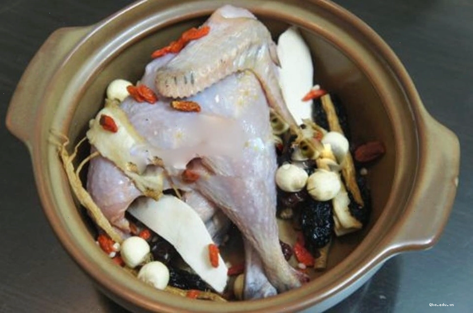 Gà hầm