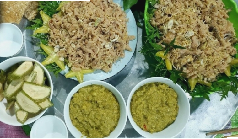 Gỏi cá Mè Bắc Giang tươi ngon hấp dẫn