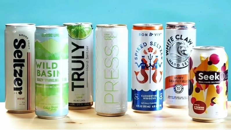 Hard Seltzer với nồng độ cồn thấp 1-7%