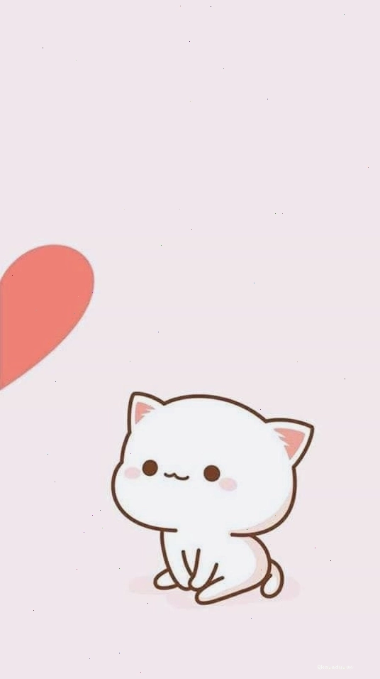 Hình ảnh nền đôi mèo cute đáng yêu
