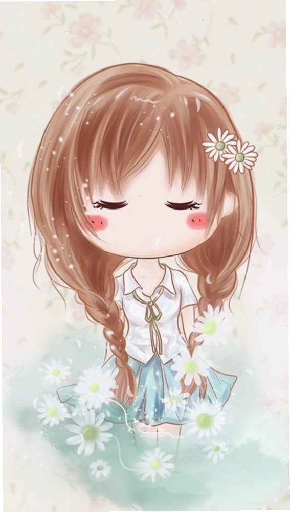 Hình nền điện thoại, Avatar đẹp - Ảnh Chibi dễ thương, cute đáng yêu