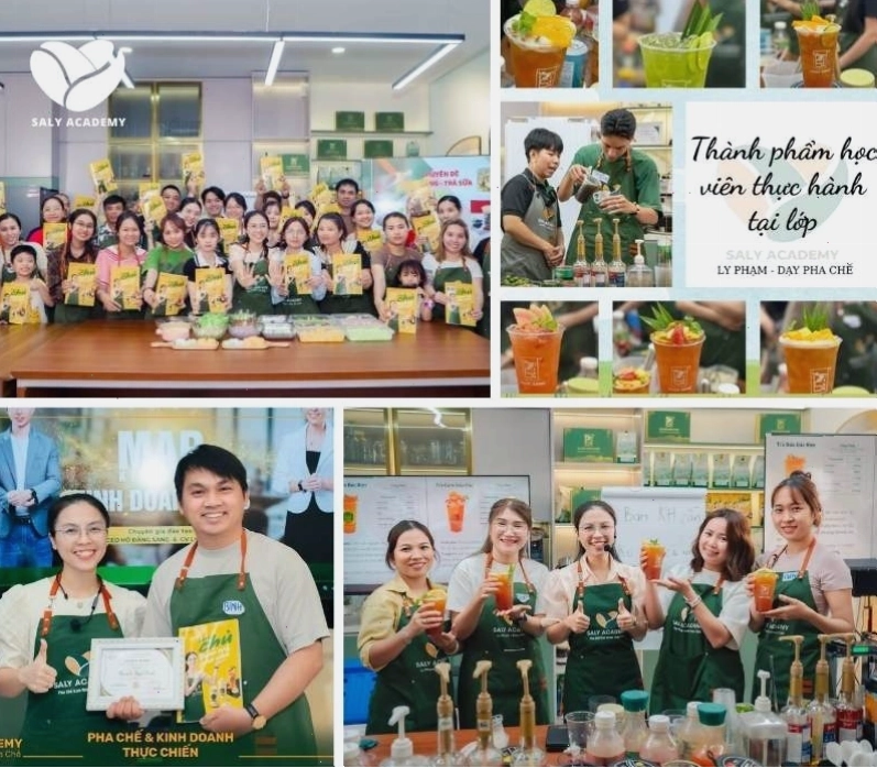 Học viện Ly Phạm - Địa chỉ dạy pha chế uy tín với hơn 2000+ học viên