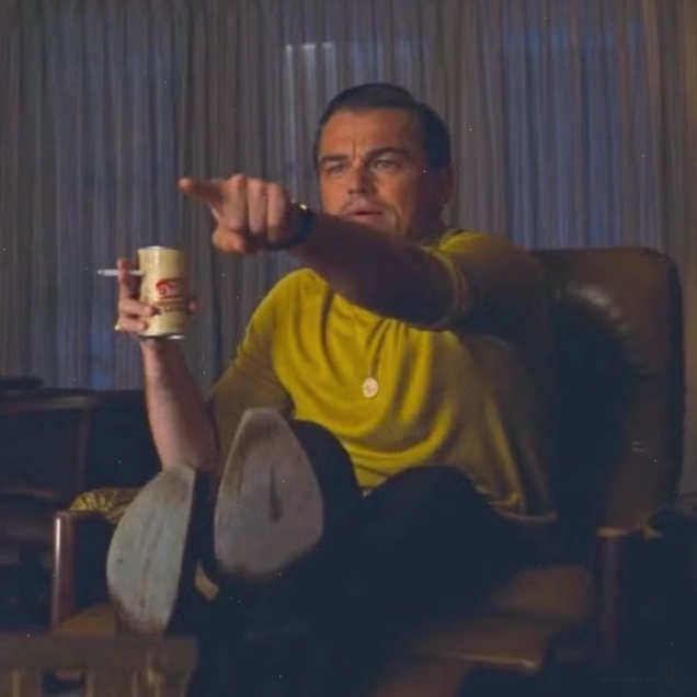 Leonardo DiCaprio meme face