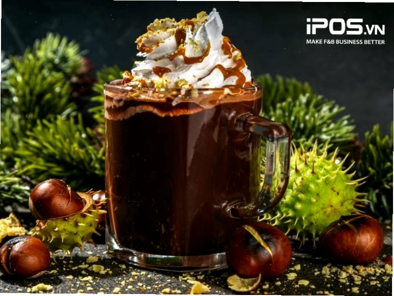 Ly cacao hạt dẻ nướng ấm áp với hương thơm quyến rũ