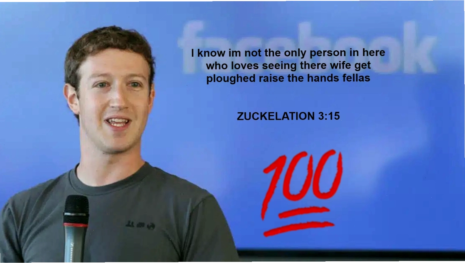 Mark Zuckerberg meme tongue