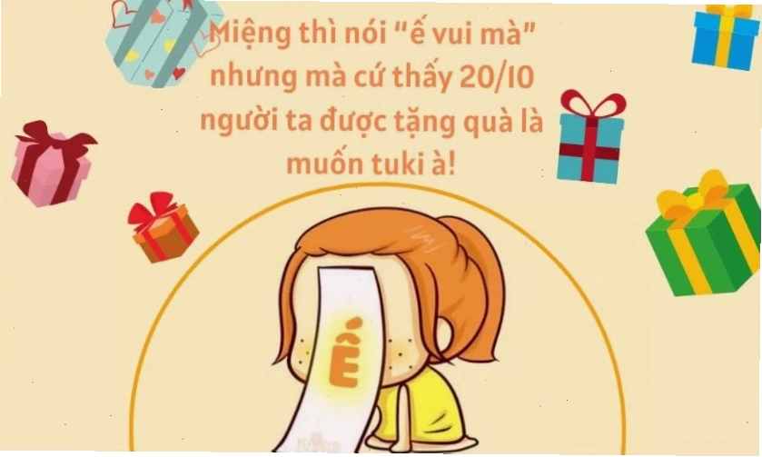 Meme 20/10 troll cô giáo đầy dí dỏm