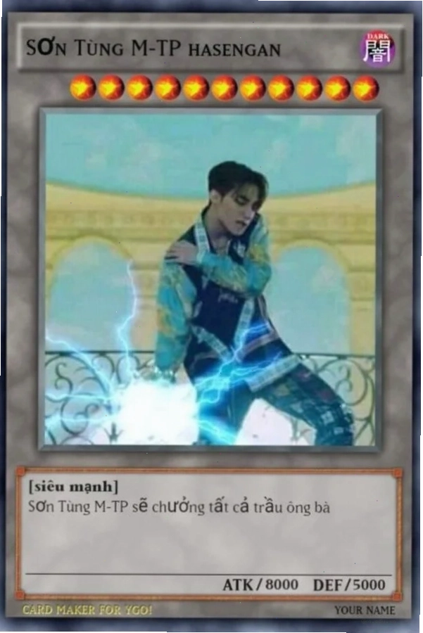 Meme bài mạnh nhất với hiệu ứng chế hài hước